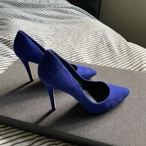 Charles by Charles blue pumps